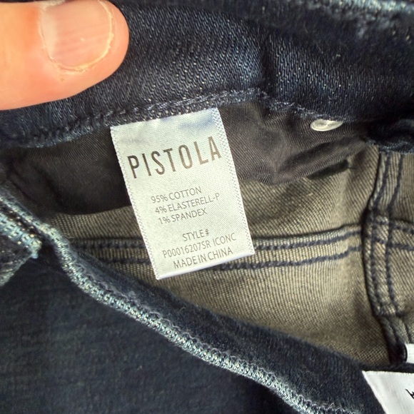 PISTOLA Madi High Rise Modern Slim Jeans Size 25 - Picture 6 of 6